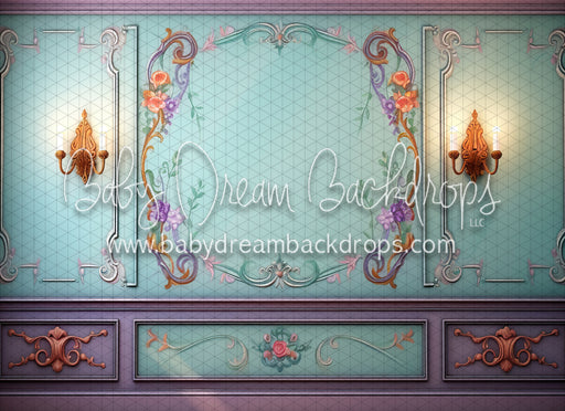 Young Arendelle Sisters Painted Wall (MD)