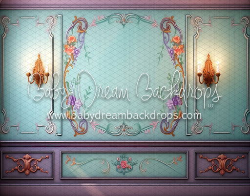 Young Arendelle Sisters Painted Wall (MD)