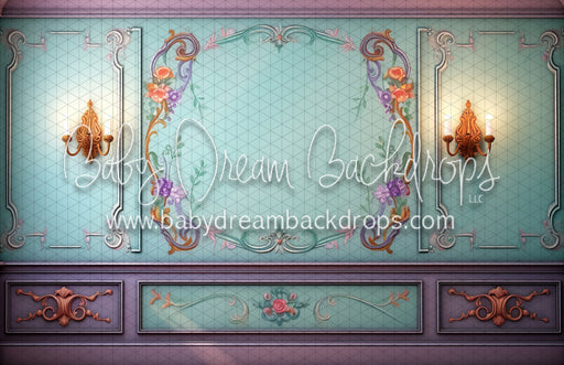 Young Arendelle Sisters Painted Wall (MD)