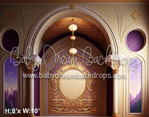 Arabian Painted Ballroom Wall (MD)