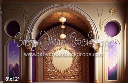 Arabian Painted Ballroom Wall (MD)