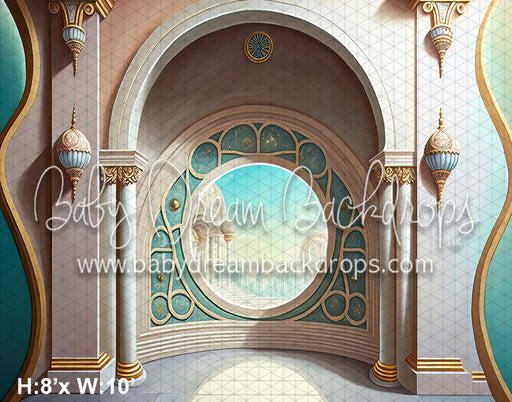 Arabian Palace Painted Wall (MD)