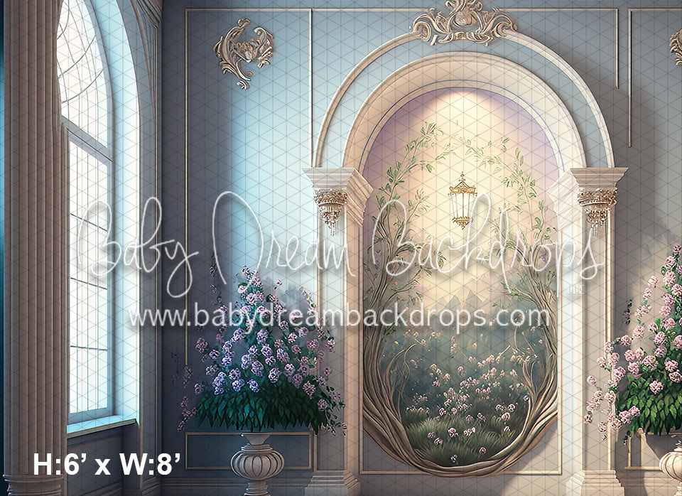 Ballroom View Painted Spring Wall (MD)