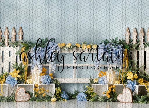 Blue and Yellow Flowers