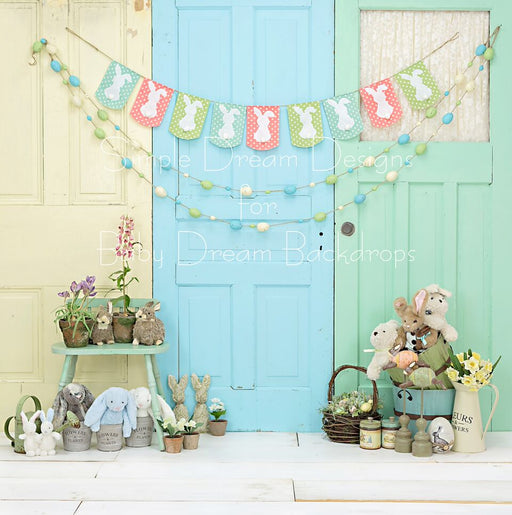 Bunny Banner - 8x8 - SD