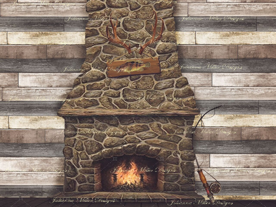 Cabin in the woods 6x8