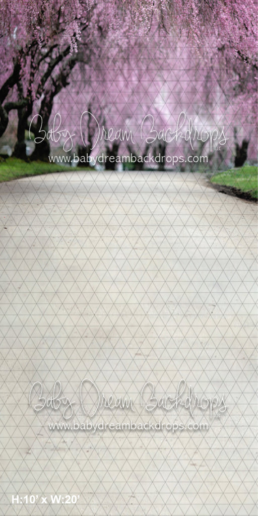 Cherry Blossom Row Sweep ( LG) 