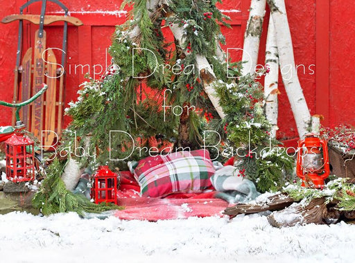 Christmas Teepee 60Hx80W SD  