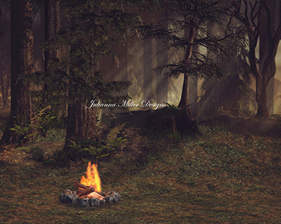 Cozy Campsite 8x10 JM