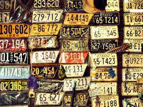 Vintage Plates - 60Hx80W - BD  