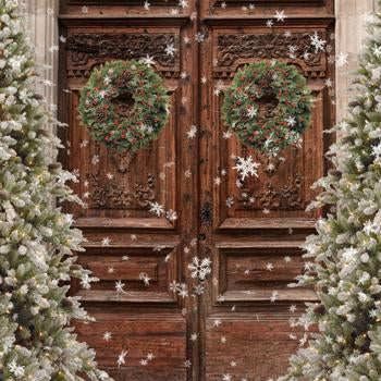 flurries in the city 8x9