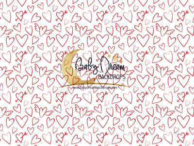 Flutter Hearts 60hx80w BD