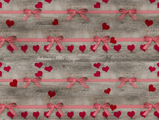 Gingham Valentine  - 60Hx80W - JM  