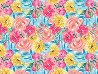 Glitter Bright Blooms - 60Hx80W - BD  