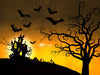 Halloween House 60hx80w MR