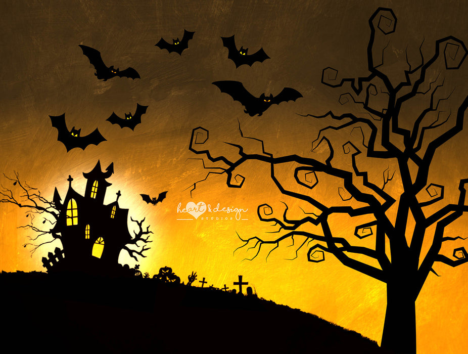 Halloween House 60hx80w MR