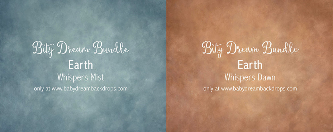 X Drop Doubled Sided Whispers Mist and Whispers Dawn