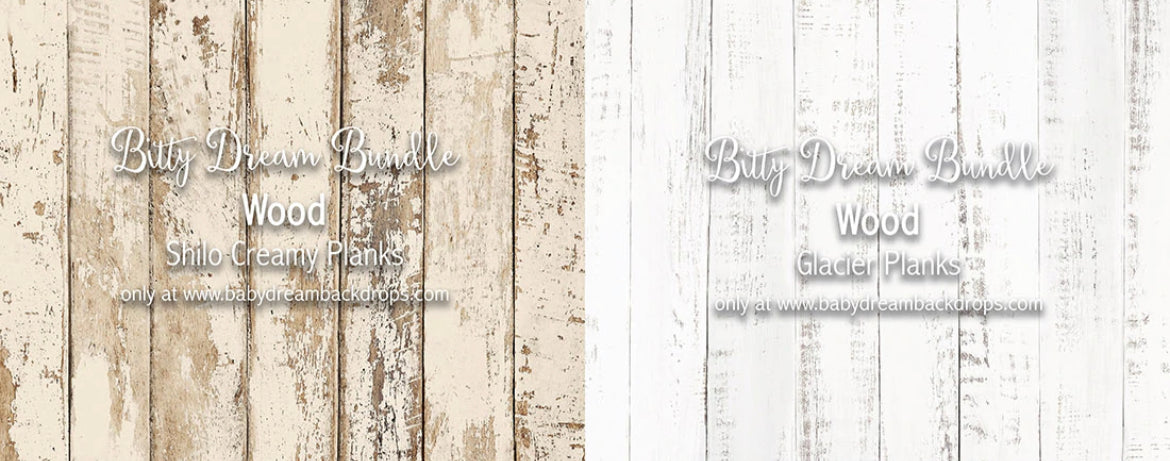 Shilo Creamy Planks and Glacier Planks