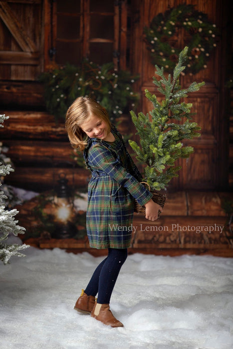 Christmas Cabin Welcome Lights