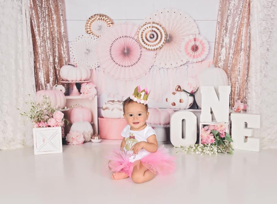 Delicate Pink Pumpkin Party