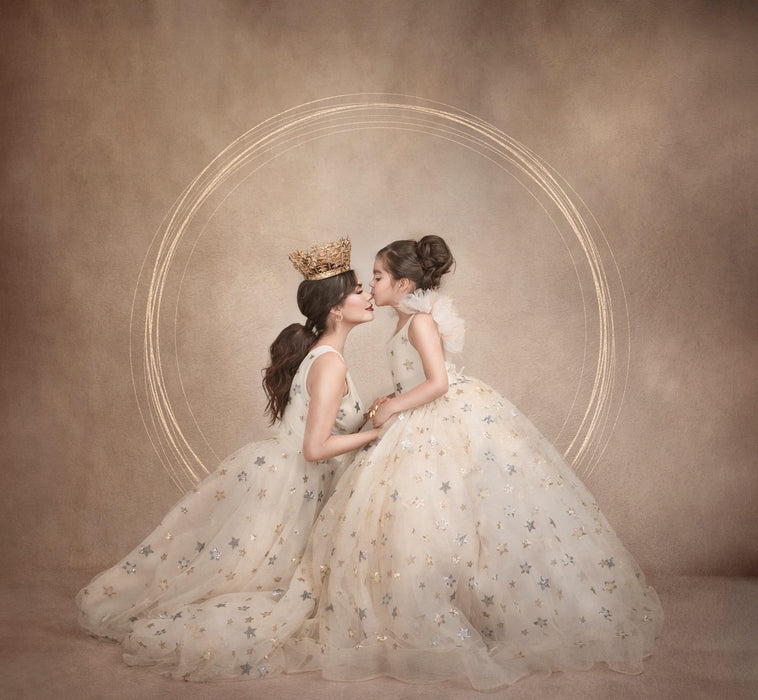 Whispers Parchment and Whispers Rocky Doubled Sided Drop