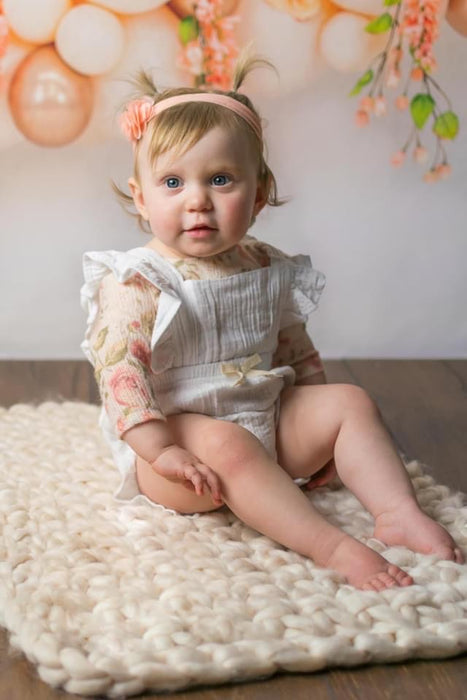 Peachy Balloon Garland