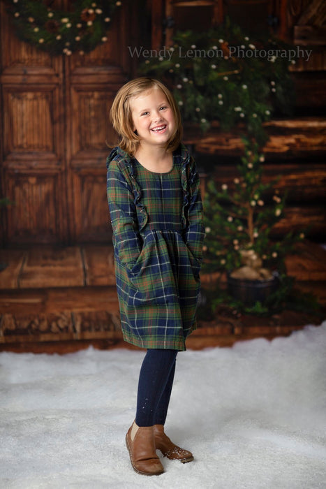 Christmas Cabin Welcome Lights