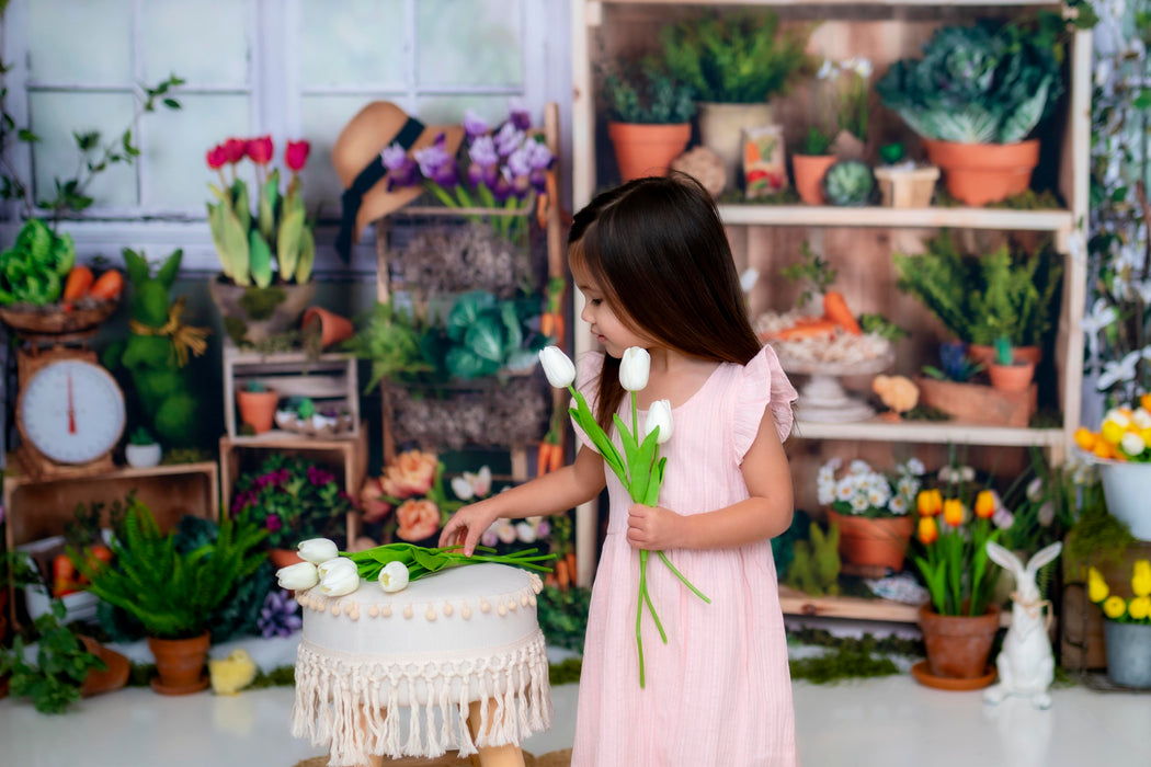 Garden Green House and Garden Green House Door