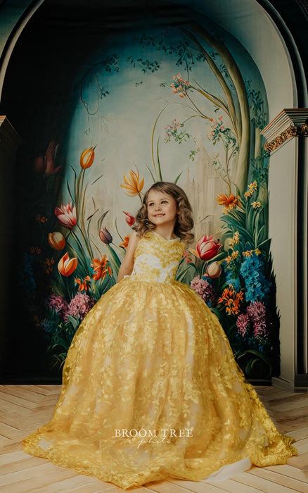 Painted Spring Elegance Wall (MD)