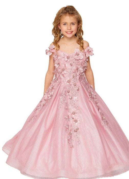 Dreamy Floral Gown Blush