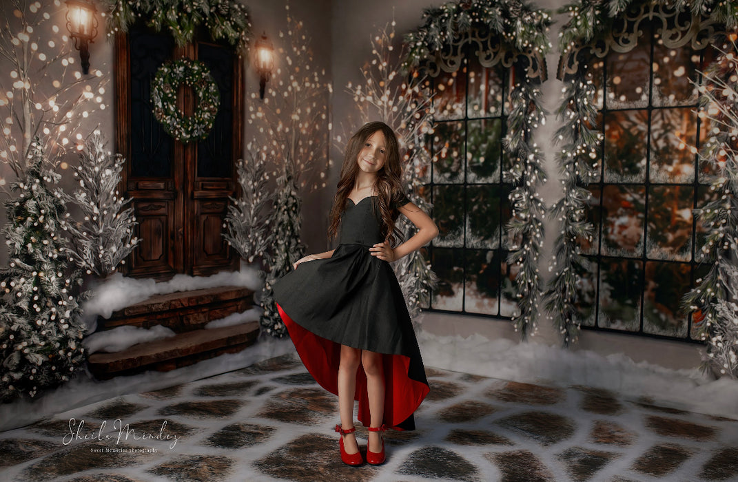 Winter Wonders Entry and Winter Wonders Windows Room