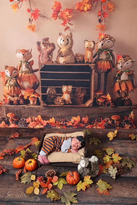 Autumn Little Friends