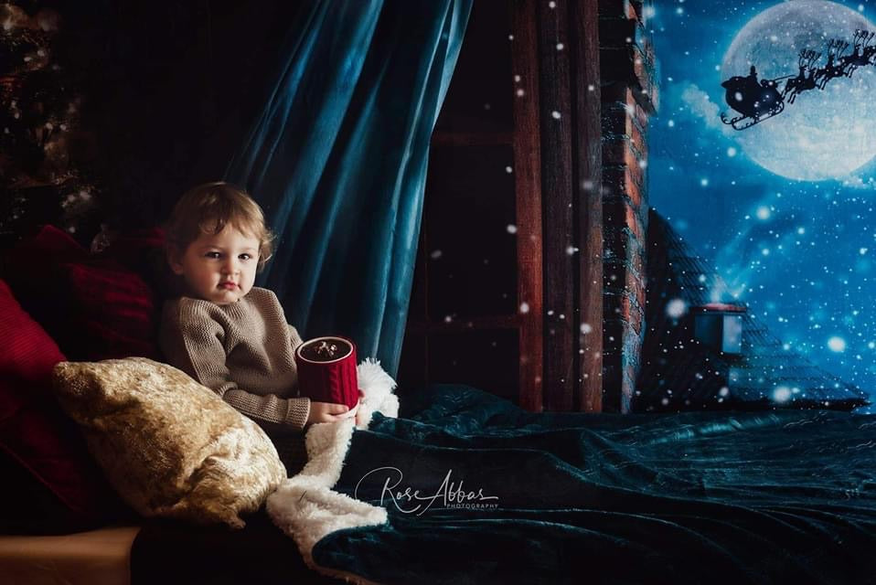 Waiting on Christmas Santa