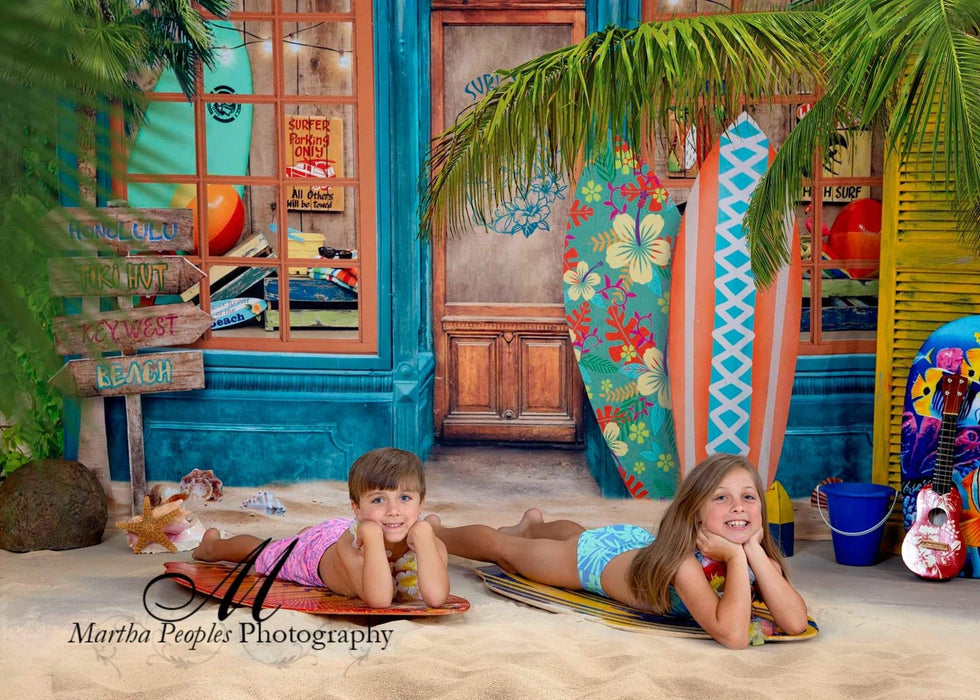 RTS 8x8 fleece Hang Loose Surf  Shop (JA)