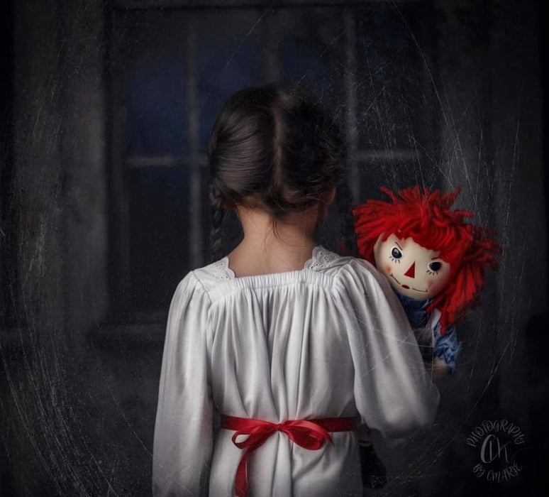 Moonlit Mansion Window