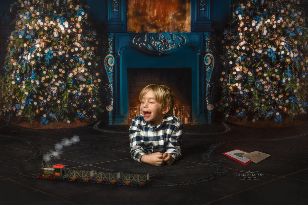 Majestic Blue Christmas and Gatsby Tile Bundle