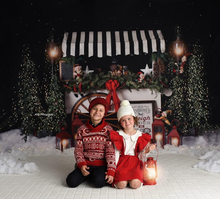 Night Time Cocoa Stand