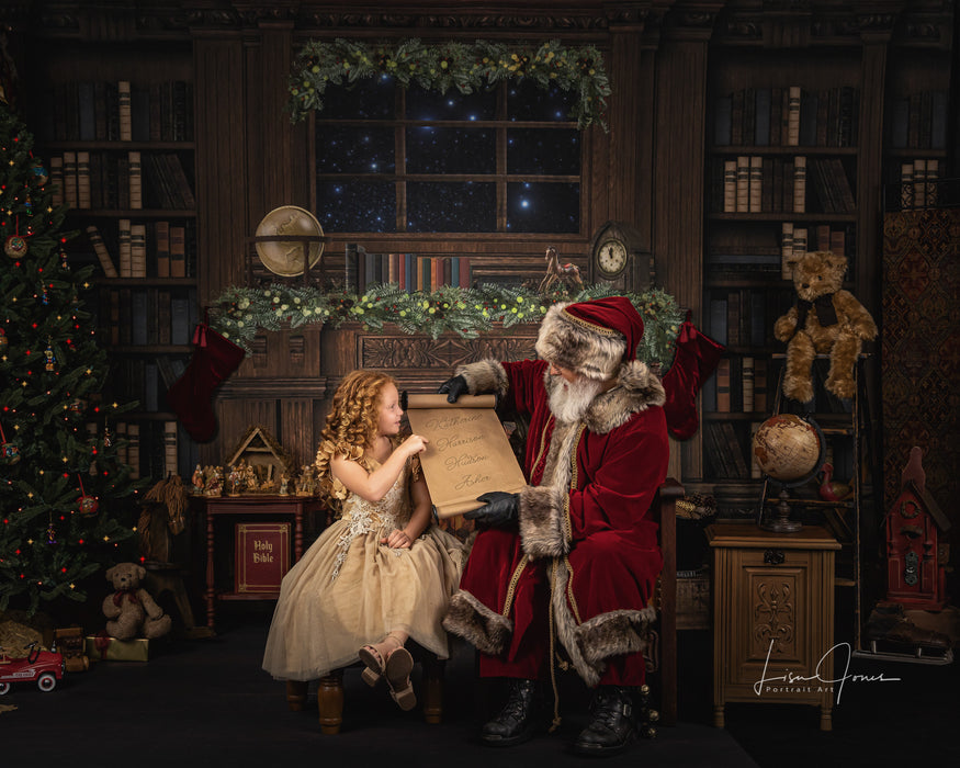 Kringle Library Twinkle Window