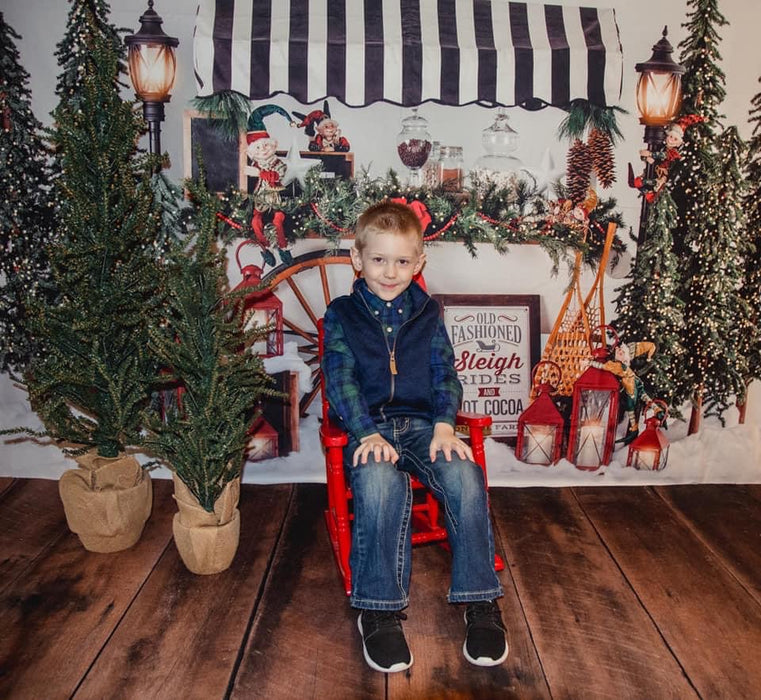 Hot Cocoa Stand with Lights