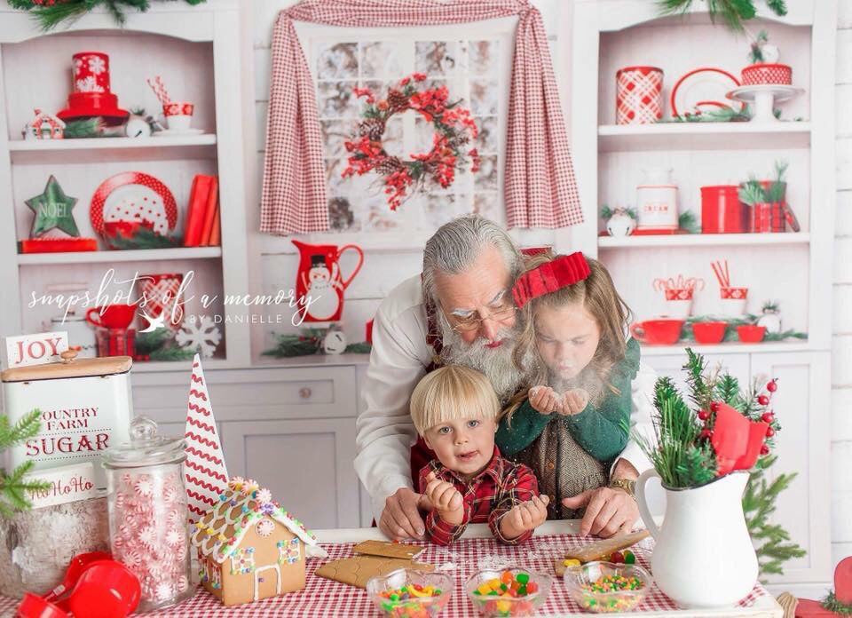 Simple Christmas Kitchen