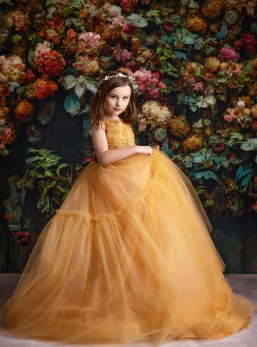 X Drop Rustic Wall of Blooms (LL)