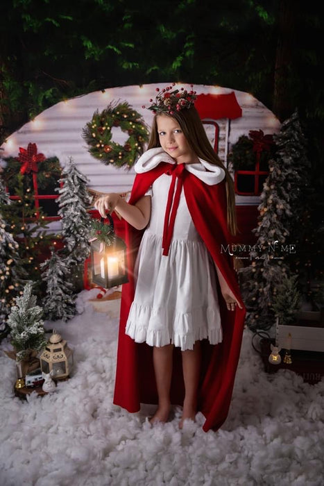 Winter Camper Decorated (Extra Lights)