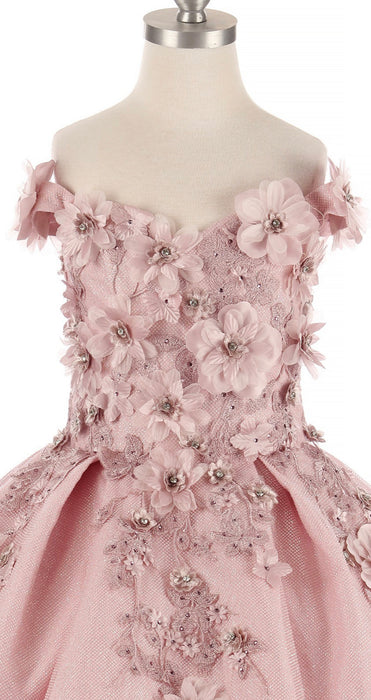 Dreamy Floral Gown Blush
