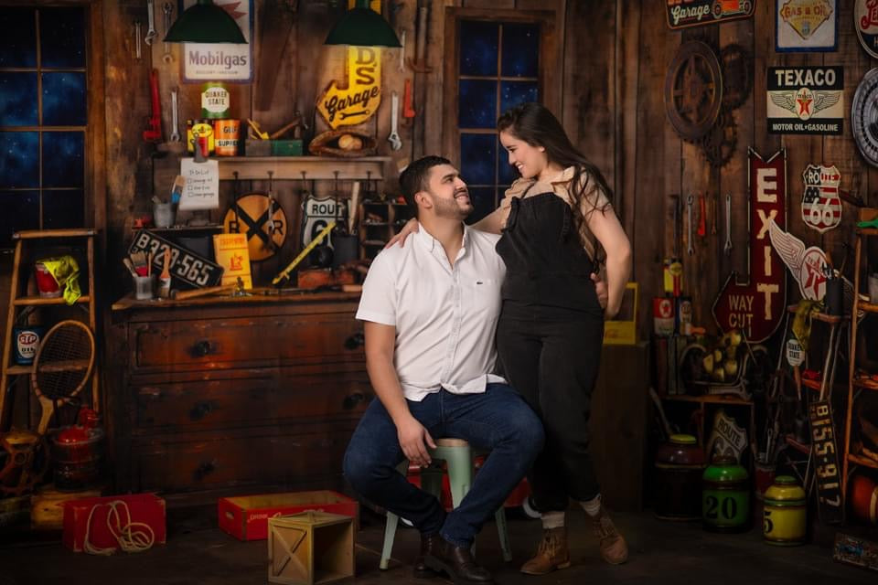 Dad's Garage Windows Night (JA)