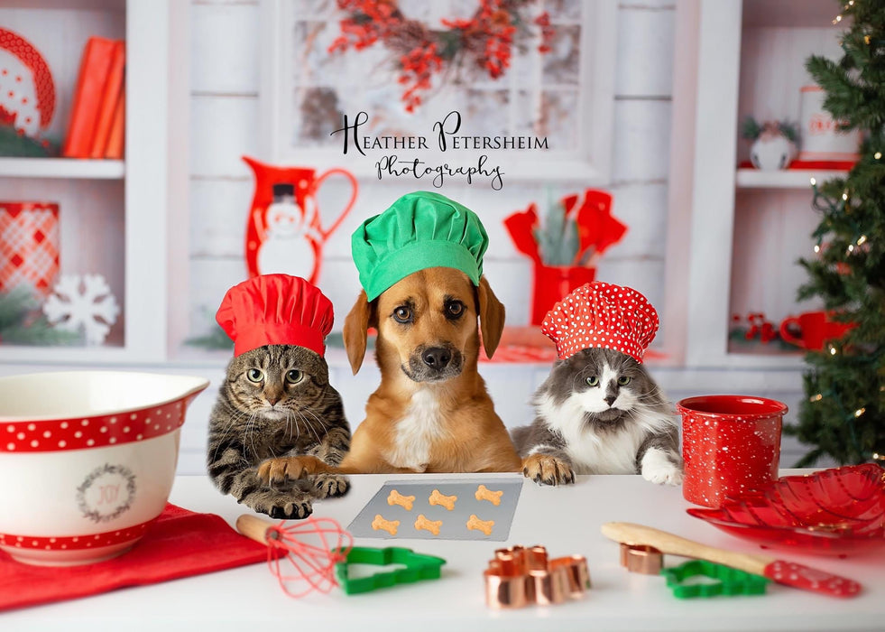 Simple Christmas Kitchen