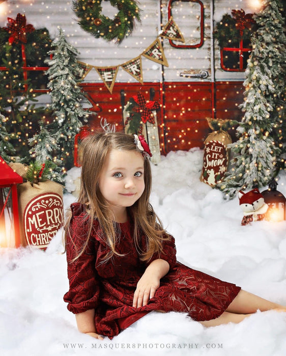 Winter Camper Decorated (Extra Lights)