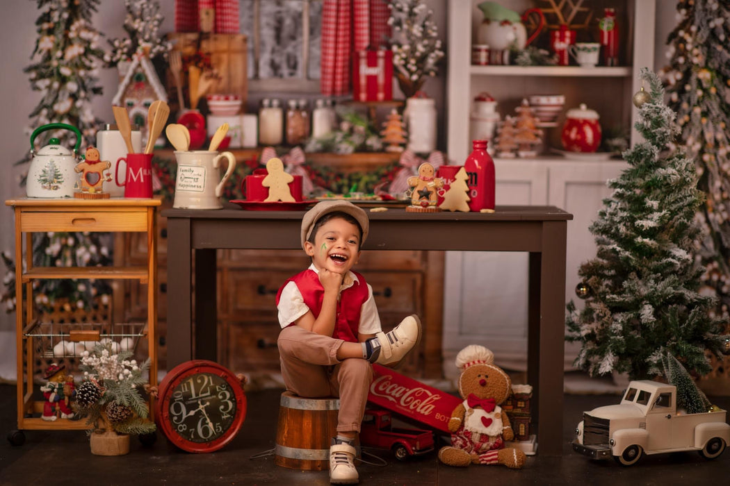 Mistletoe Kitchen Trees (JA)