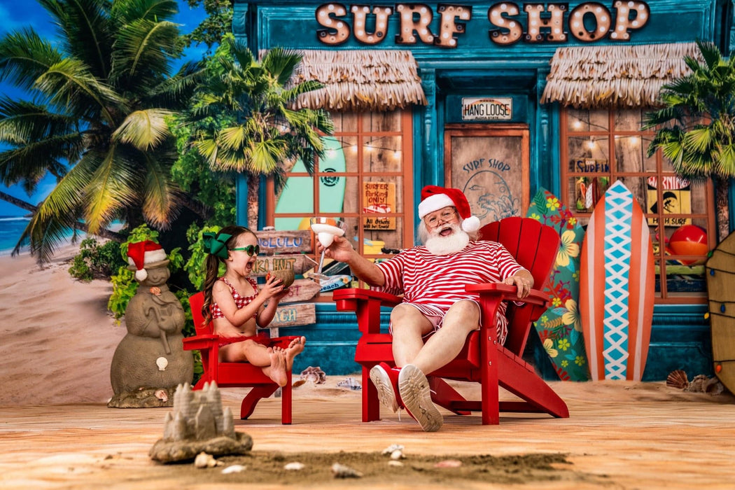 RTS 8x8 fleece Hang Loose Surf  Shop (JA)