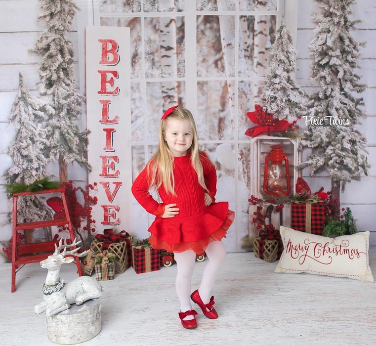 Simple Christmas Window