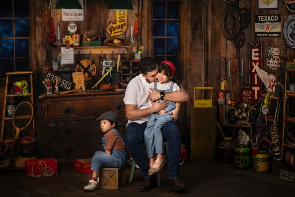 Dad's Garage Windows Night (JA)